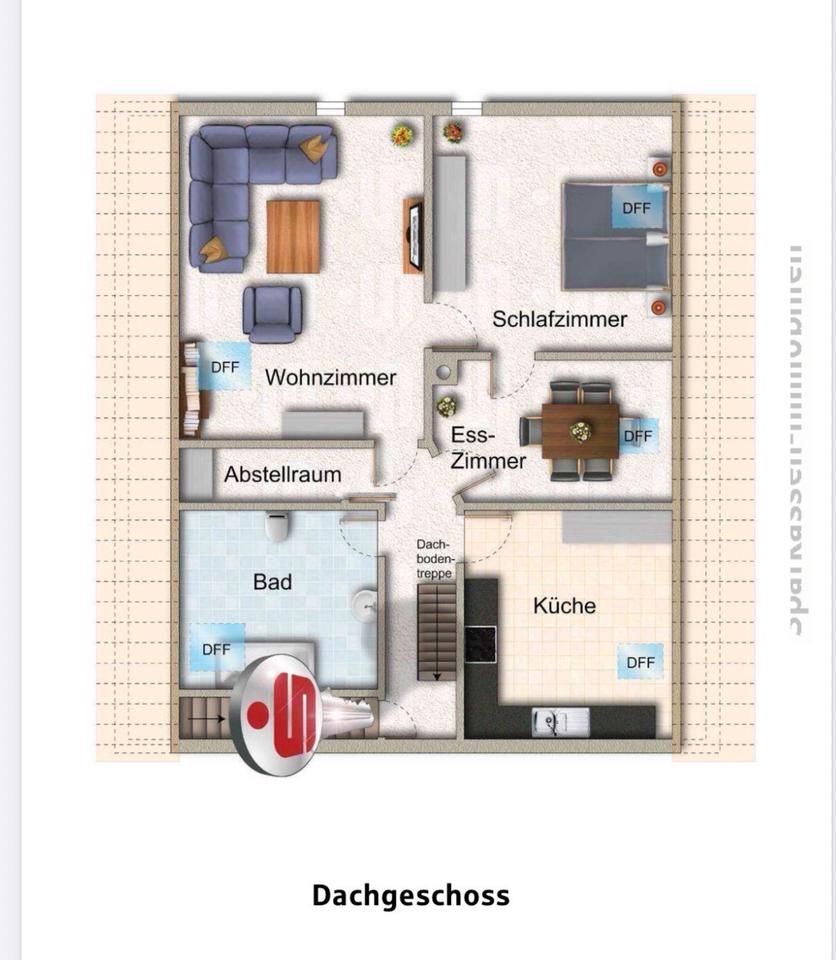 Thumbnail-3-Zimmer-Dachgeschosswohnung – provisionsfrei