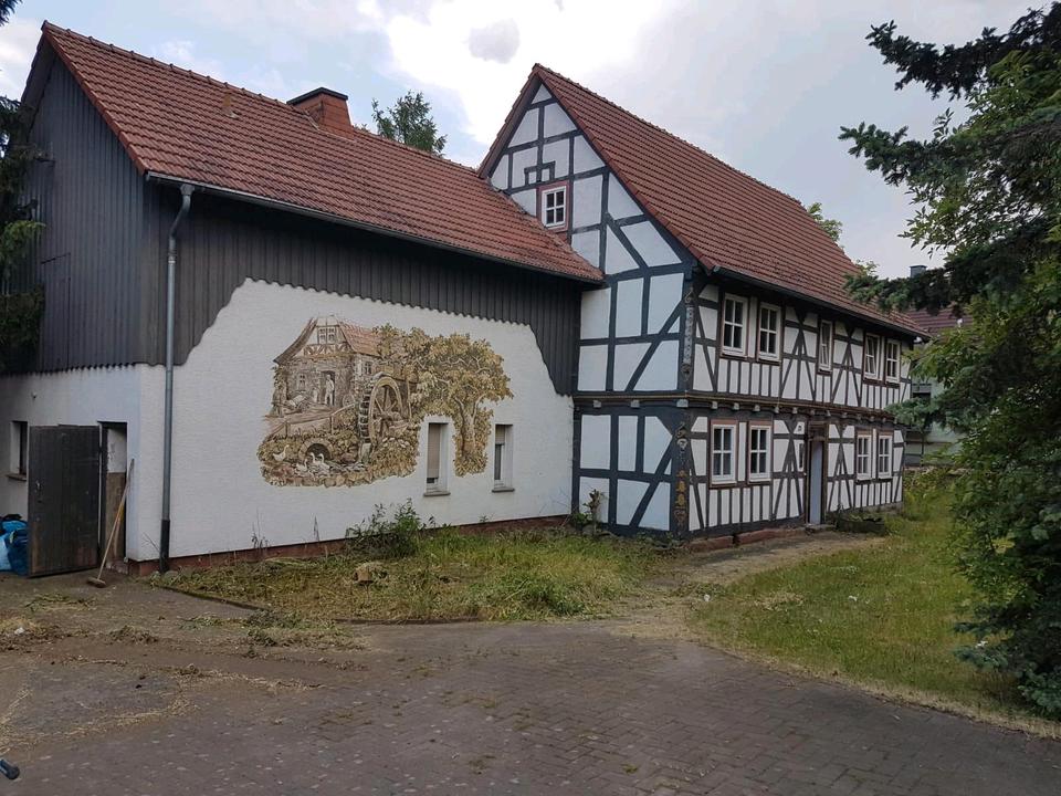 Thumbnail-Charmantes Fachwerkhaus auf 4408qm - Ideal für Familien