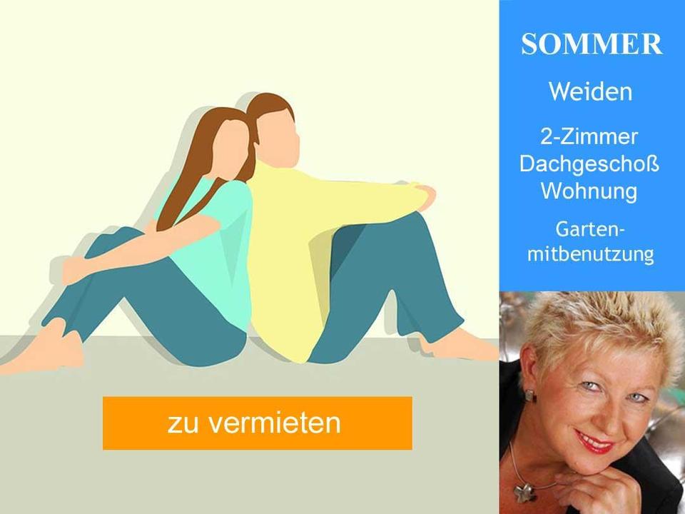Thumbnail-2 Zimmer Dachgeschoss Wohnung Weiden Rehbühl mieten