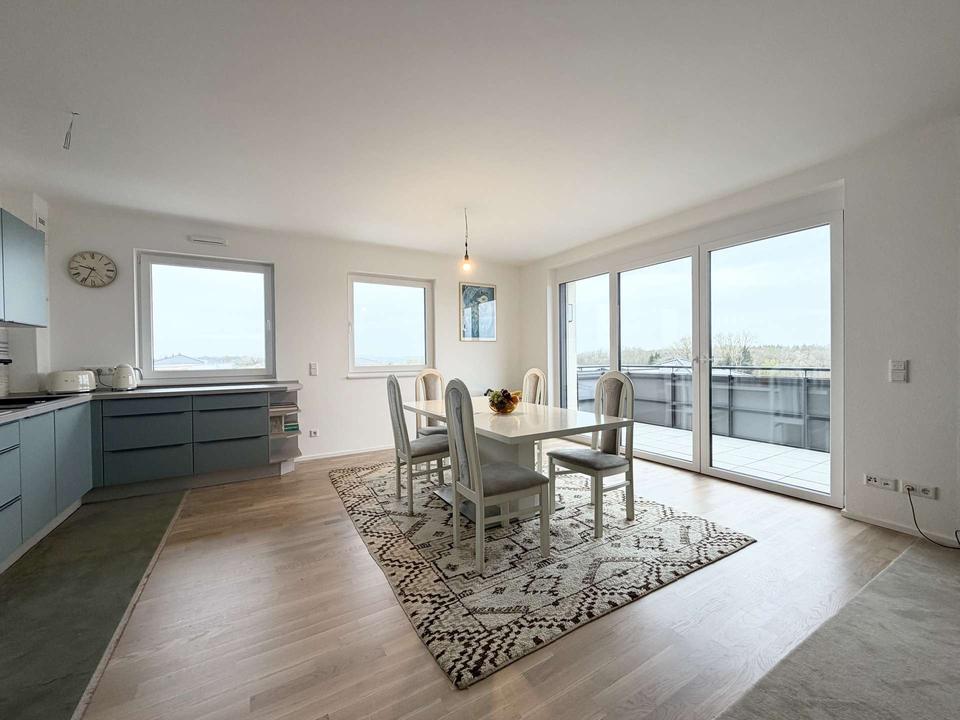 Thumbnail-Grün, ruhig und modern – 3-Zimmer-Wohnung mit Balkon und Ausblick