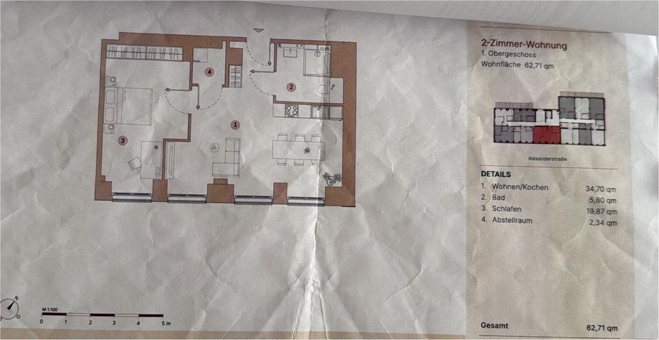 Thumbnail-2-Zimmerwohnung in Rödelheim