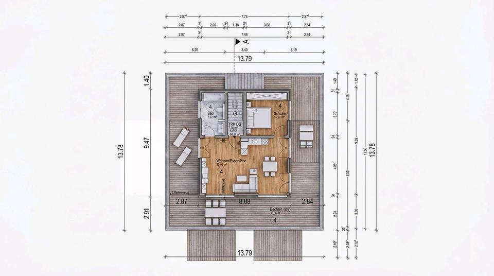 Thumbnail-Wohnung Penthouse