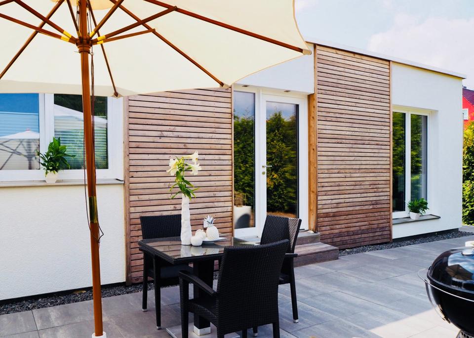 Thumbnail-Ferienhaus Nordhausen Harz Ferienwohnung FeWo Garten