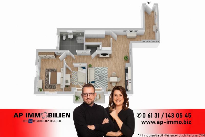 Thumbnail-WOHNTRAUM - 3 Zimmer, Balkon, TG-Stellplatz, 93 m² - Frei ab 01.01.2026