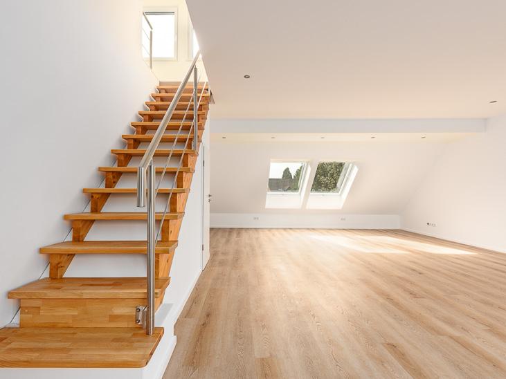 Thumbnail-FREI IM RAUM - Loftwohnung mit Dachterrasse und eigenem Gartenanteil in Duisburg-Mündelheim