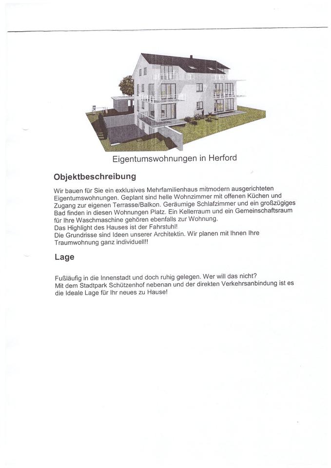 Thumbnail-Eine Penthousewohnung in Herford mitte