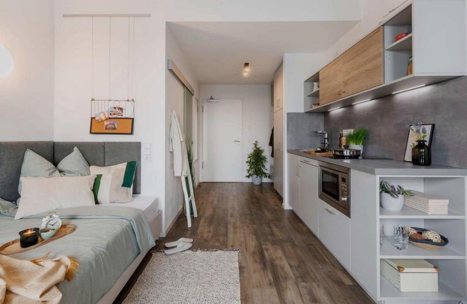 Thumbnail-Ein Zimmer wohnung