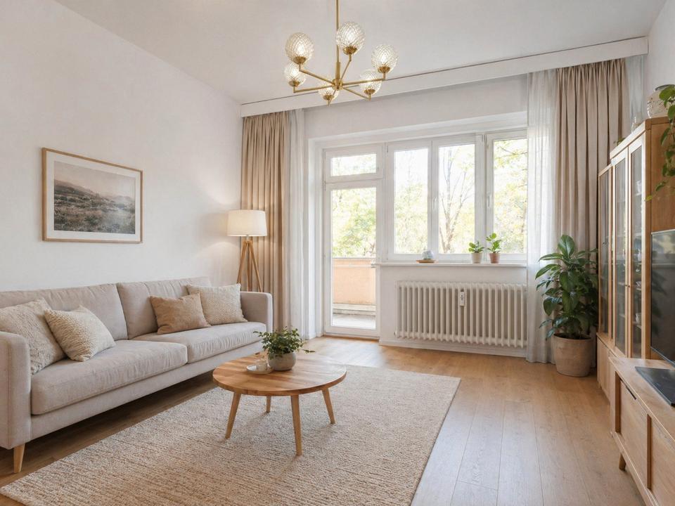 Thumbnail-Tolle 3-Zimmer-Wohnung mit Balkon – frisch renoviert & ohne Prov.