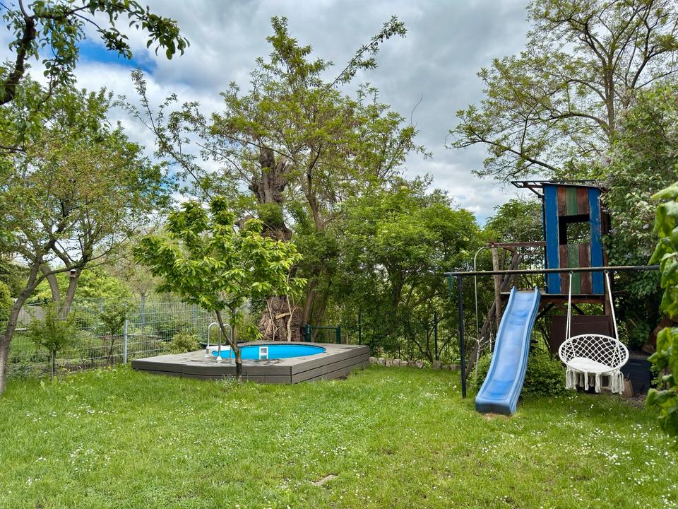 Thumbnail-Bezugsfertige Doppelhaushälfte direkt an der Elbwiese - mit Pool