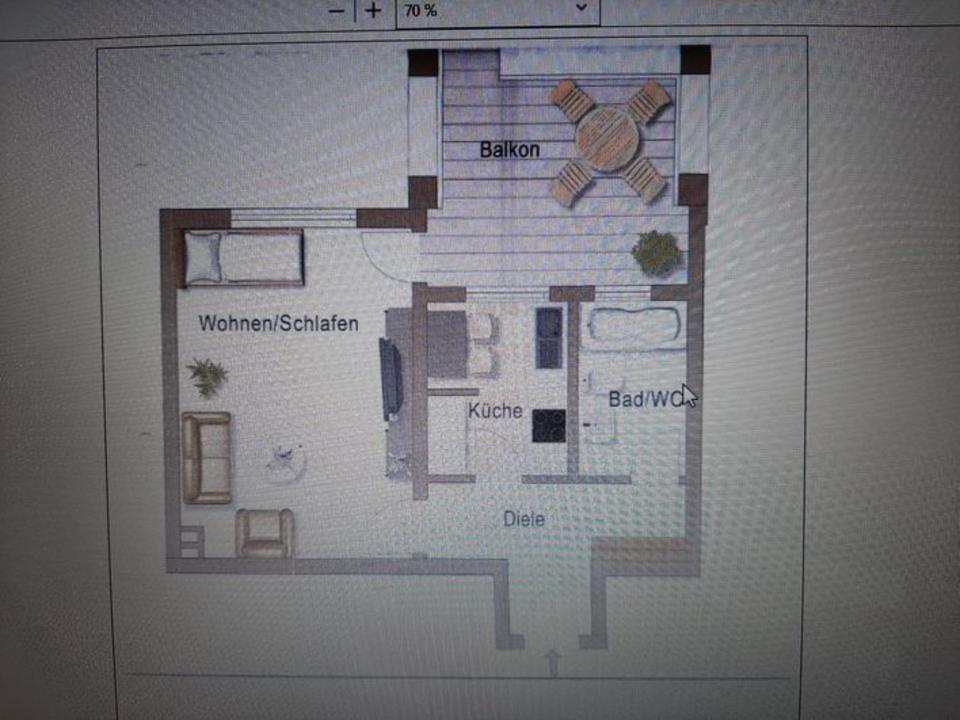 Thumbnail-Apartment: 1 Zi.-Wohnung 51qm, 51381 Leverkusen, Am Weidenbusch