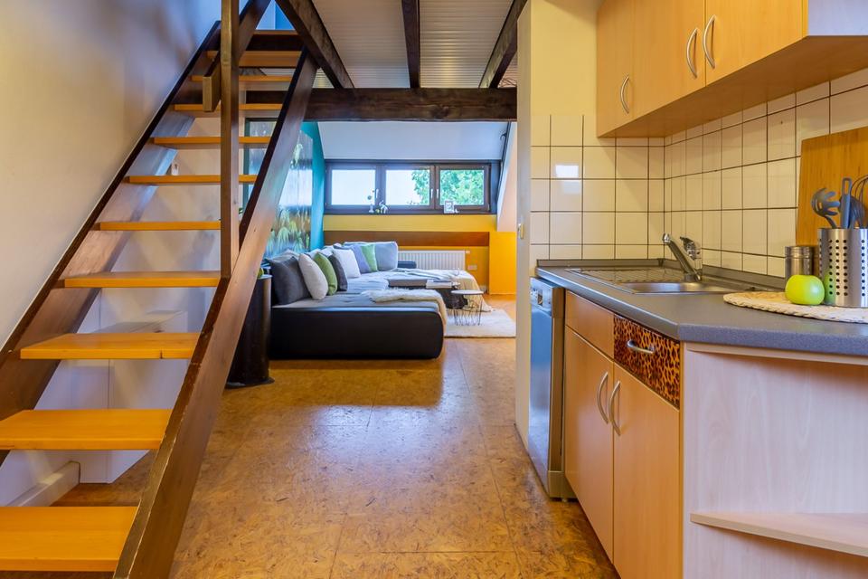 Thumbnail-Moderne Dachgeschosswohnung mit Galerie