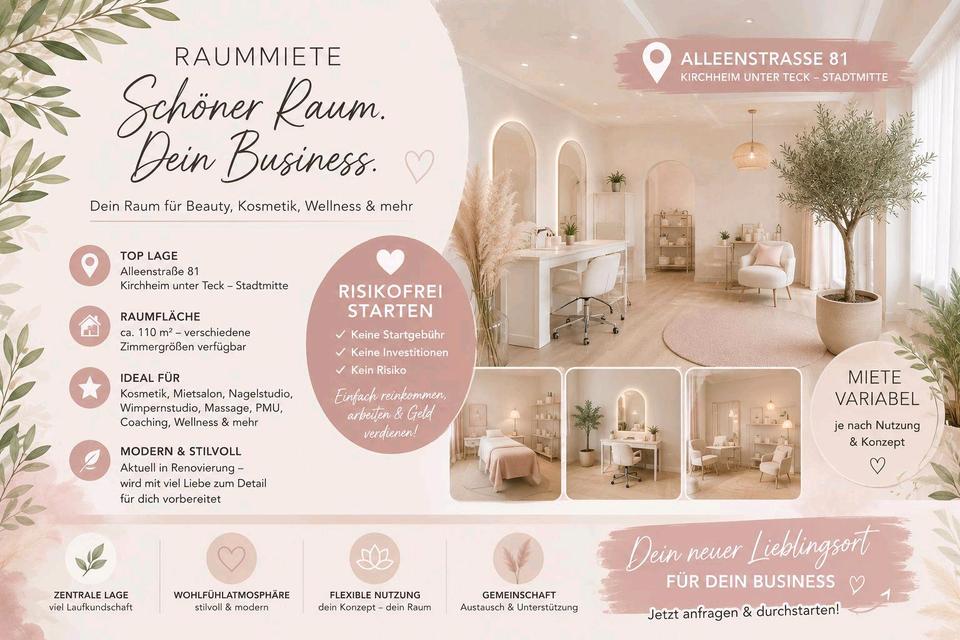Thumbnail-GEWERBFLÄCHE MIETESALON KOSMETIK LOFT IN TOPLAGE ZU VERMIETEN