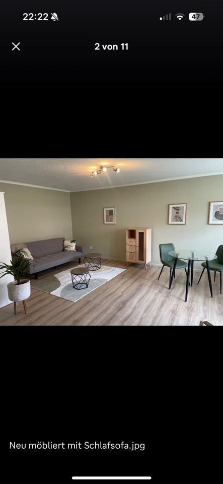 Thumbnail-Möblierte 1-Zimmer-Wohnung mit Tiefgaragenstellplatz