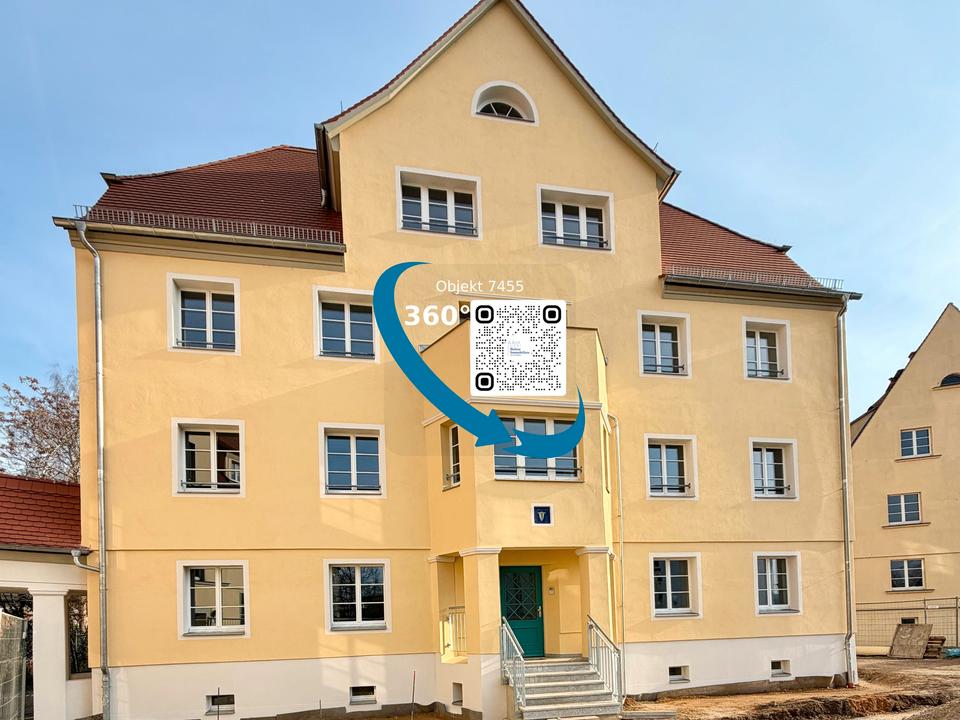 Thumbnail-Charmante Dachgeschosswohnung im Erstbezug nach Sanierung – stilvolles Wohnen in Naumburg (Saale)