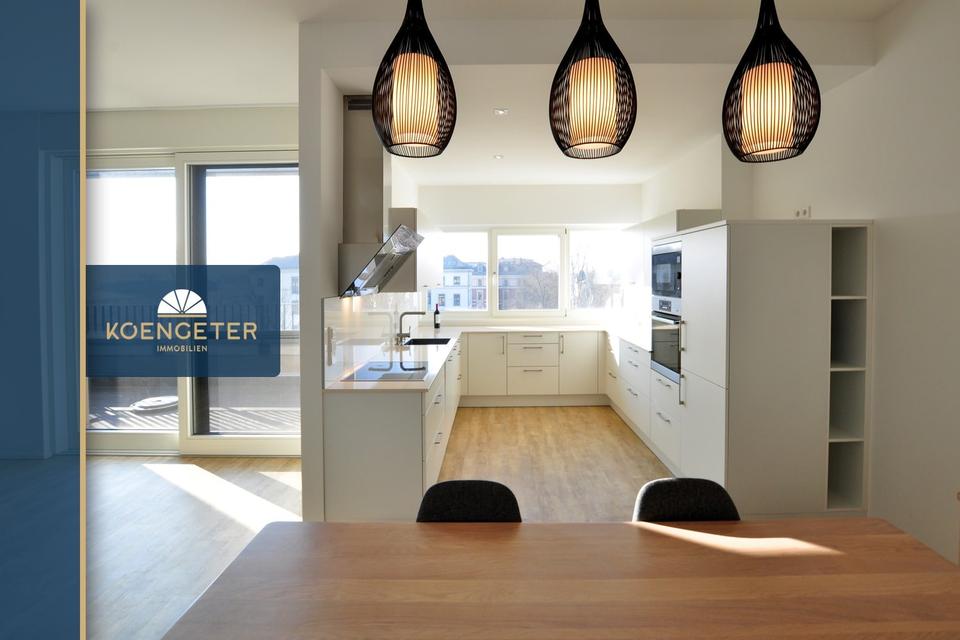 Thumbnail-NEU: Penthouse-Flair im Bachviertel - teilmöbliert