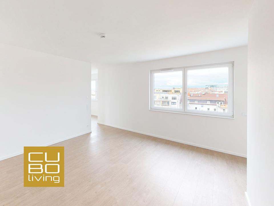Thumbnail-Moderne 3-Zimmer Wohnung mit Dachterrasse