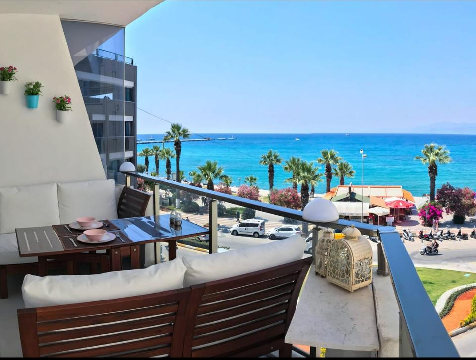 Thumbnail-Schöne, voll möblierte Wohnung mit Meerblick in Kusadasi