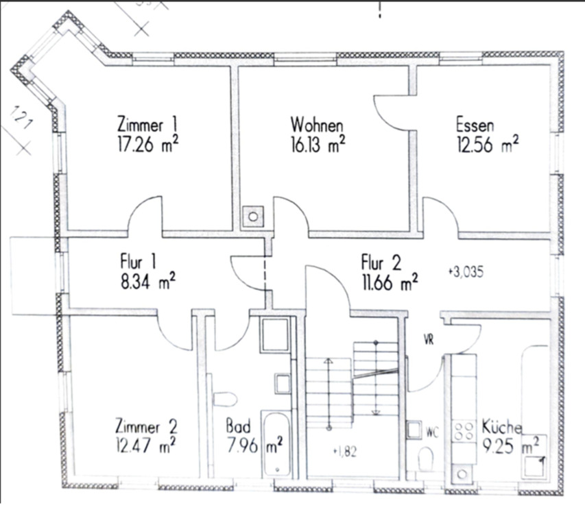 Thumbnail-4 Zimmer Wohnung in Krauchenwies