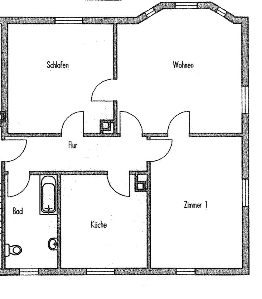 Thumbnail-Neu saniert: 4-Zimmer-Wohnung in ruhiger Lage in Heidenheim
