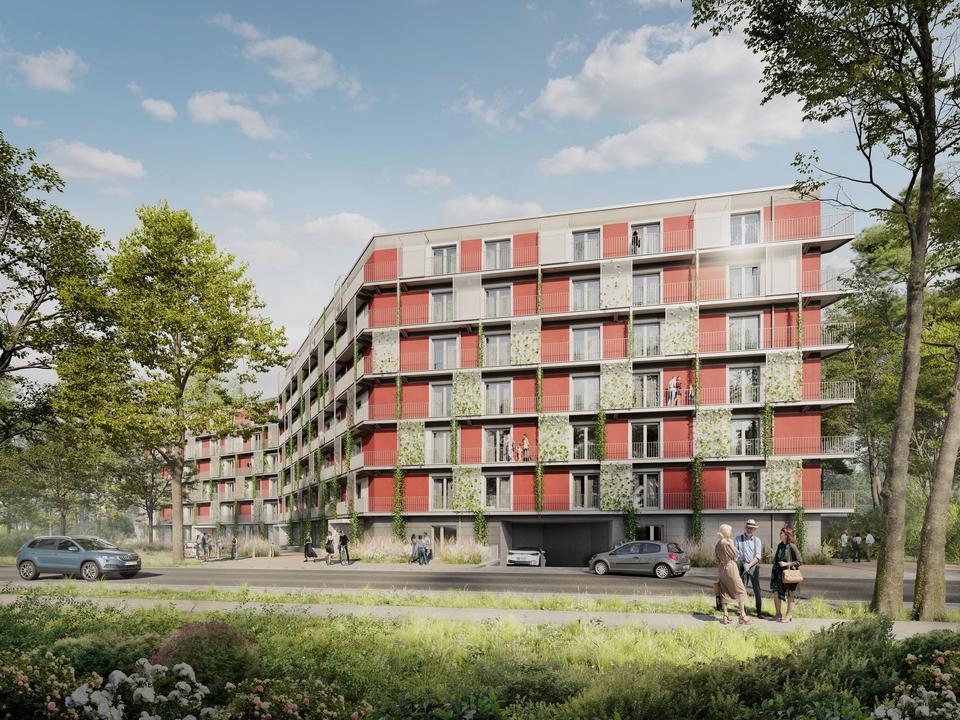 Thumbnail-Voll möbliertes Studentenappartement in einer 2er-WG mit Duschbad und Küche in bester Lage an der Karl-Marx-Allee.