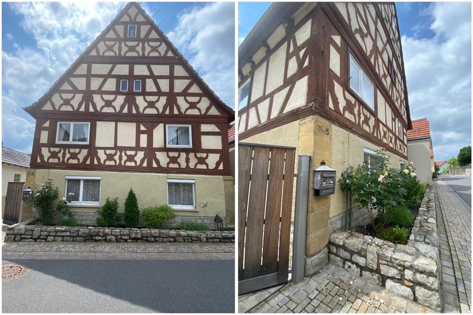 Thumbnail-Charmantes Bauernhaus mit Fachwerk, Hof & großem Grundstück