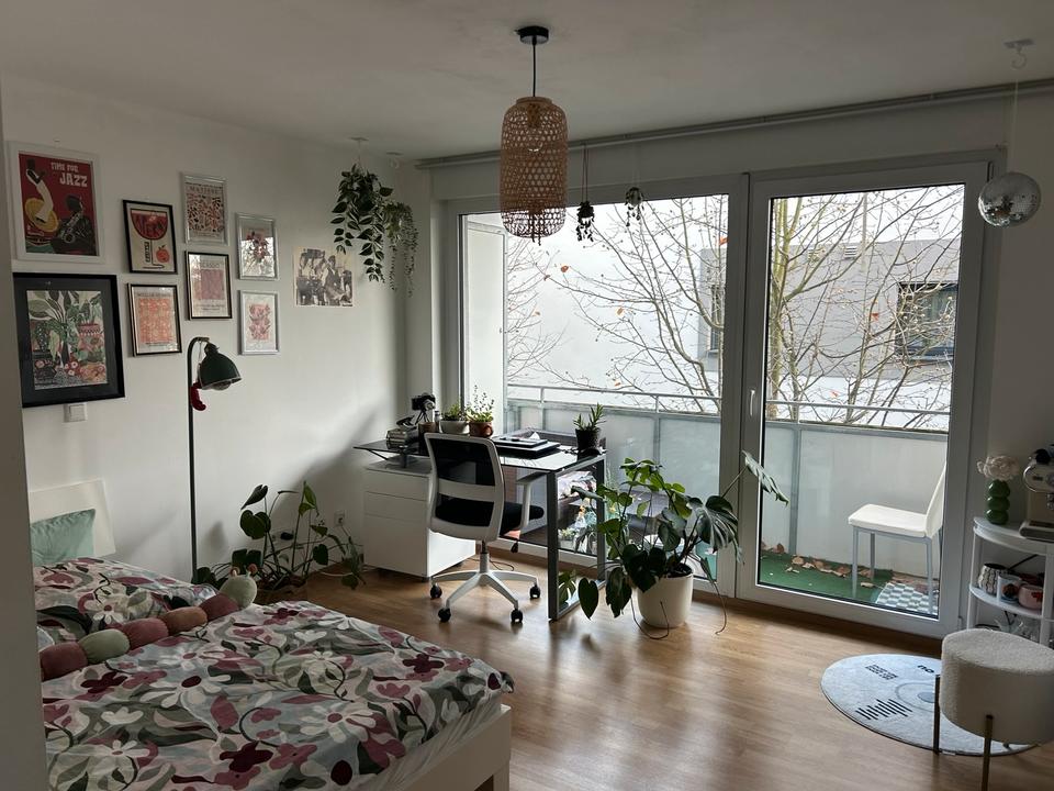 Thumbnail-Moderne 1-Zimmer-Wohnung an Studenten zu vermieten