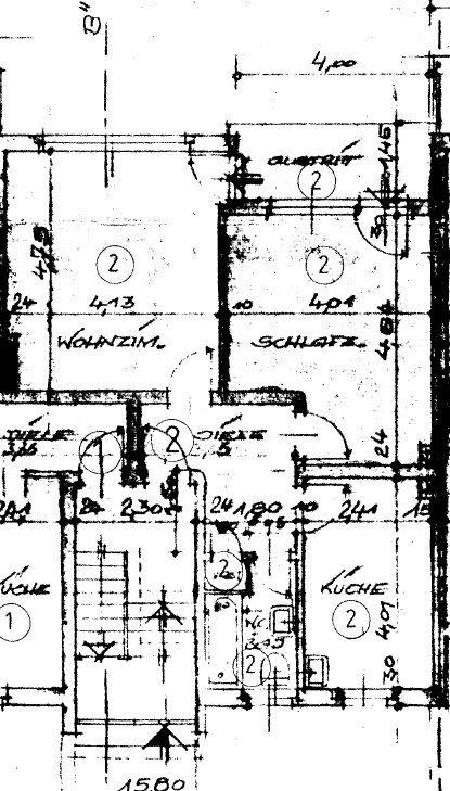 Thumbnail-2 Zimmerwohnung mit Balkon für 715,00 EUR warm