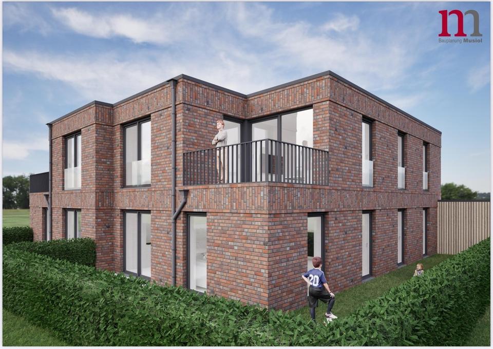 Thumbnail-Erstbezug Mietwohnung in Heiden -KfW40Plus, EBK, PV-Strom, Keller