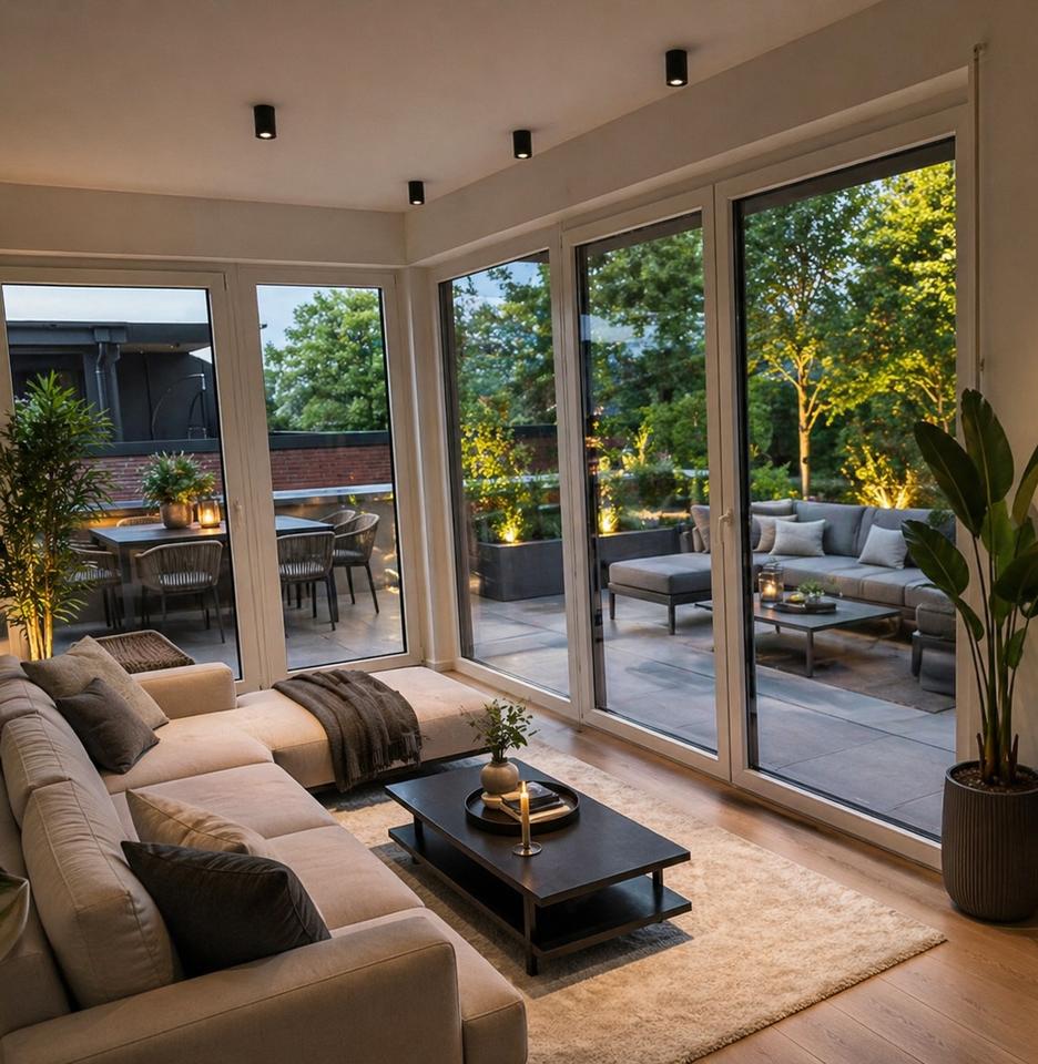 Thumbnail-Exklusive Penthouse-Wohnung mit großer Dachterrasse und Waldblick