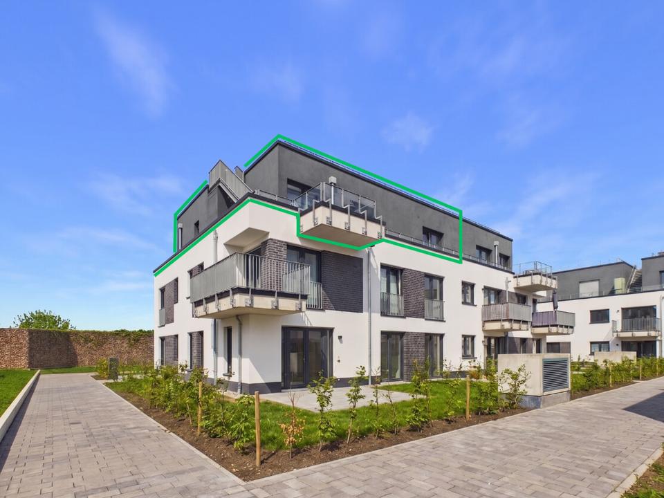 Thumbnail-Über den Dächern von Pulheim: Möblierte Neubauwohnung mit attraktiver Dachterrasse