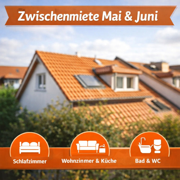 Thumbnail-Wohnung zur Zwischenmiete für Mai & Juni