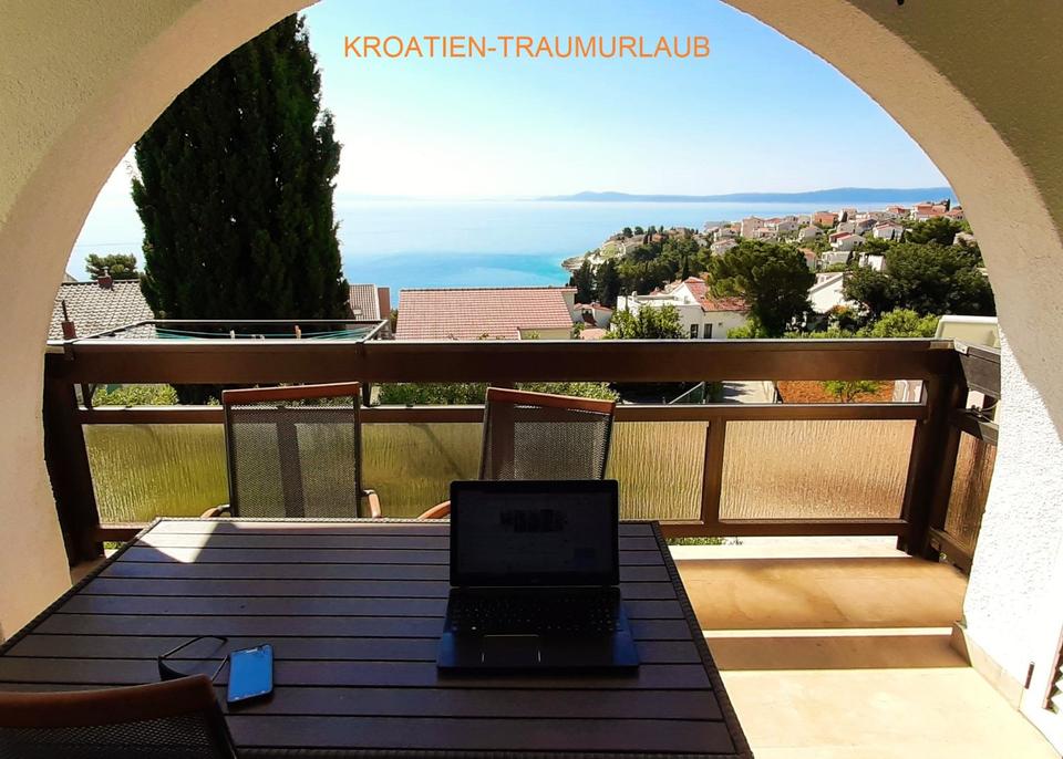 Thumbnail-Traumapartment Meerblick aus dem Bett Split Trogir 5⭐️