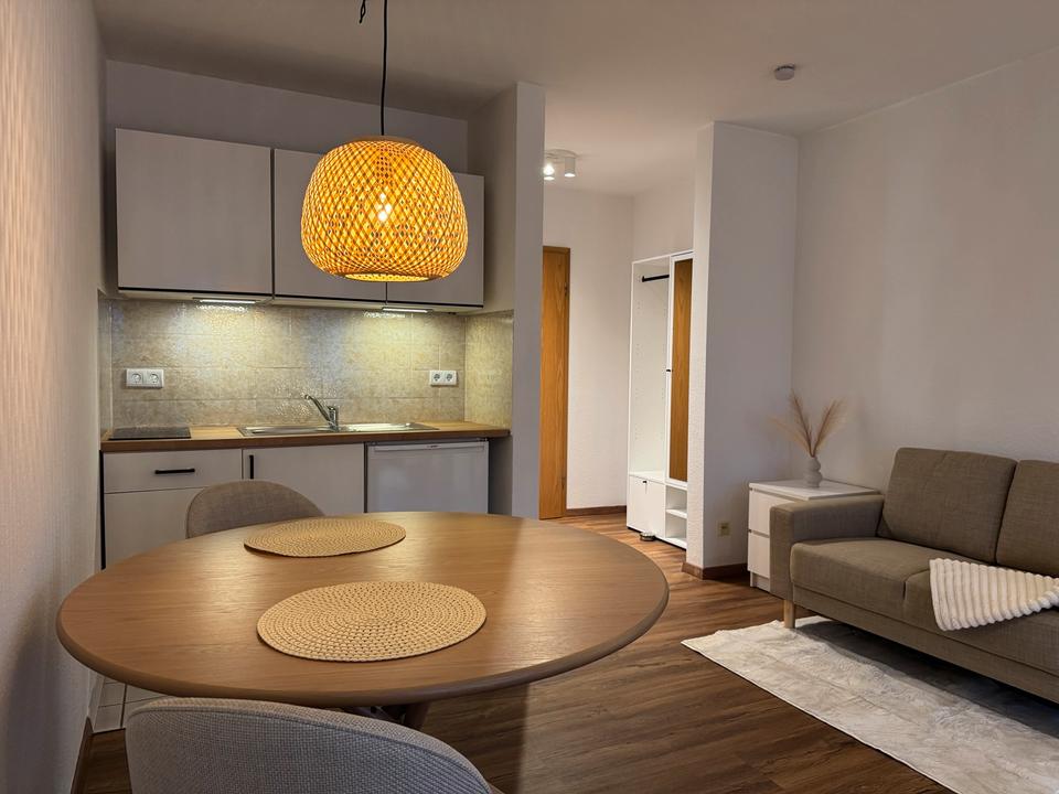 Thumbnail-HD Leimen: NEU möbliertes 1-Zimmer-Apartment mit Balkon Top-Lage!