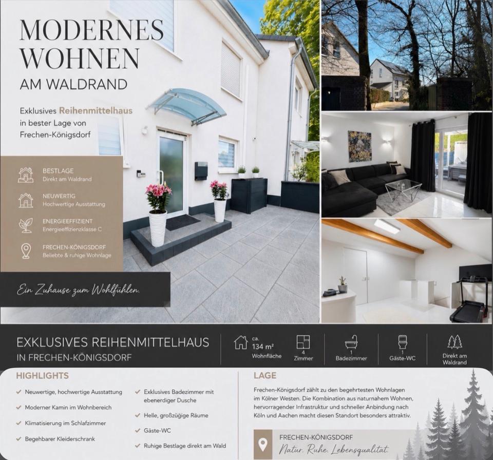 Thumbnail-Exklusives Reihenhaus in Frechen-Königsdorf