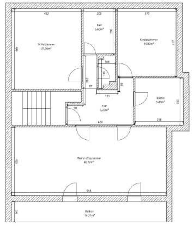Thumbnail-Helle großzügige 3 Zimmer-Wohnung mit Südbalkon