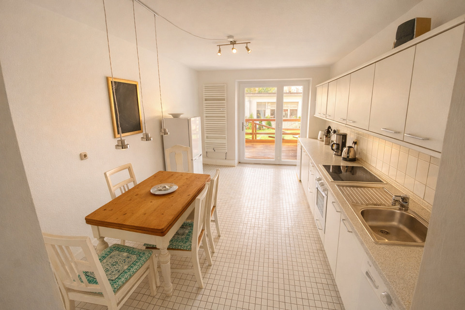 Thumbnail-Große u. Helle 2-Zimmer Wohnung mit Balkon EBK in Kiel (Arkaden)