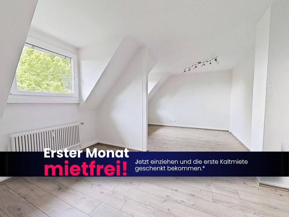 Thumbnail-*1 NKM FREI* Gemütliche 2-Zimmer-Dachgeschosswohnung mit großer Küche und Wannenbad