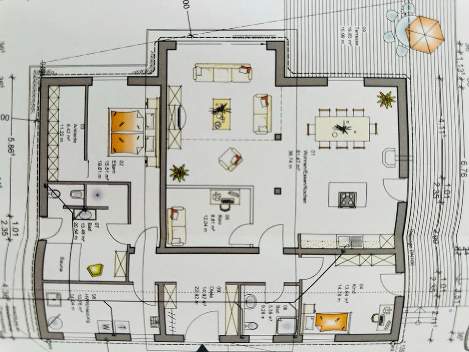 Thumbnail-Moderner Bungalow mit ansprechendem Garten,Saubabereich und Pool