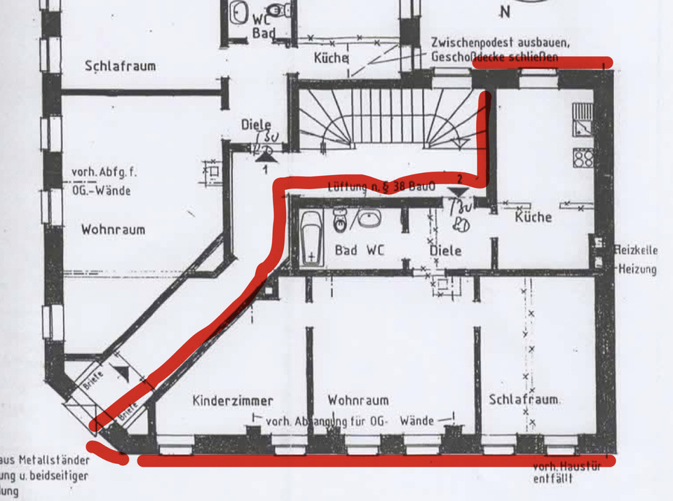 Thumbnail-Top Lage in Lindenau, 3 Zimmer Wohnung
