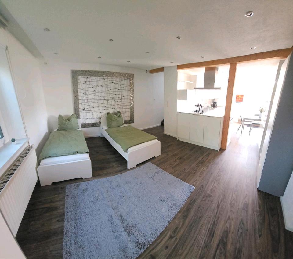 Thumbnail-Möblierte 1-Zimmer-Wohnung mit Dachterrasse