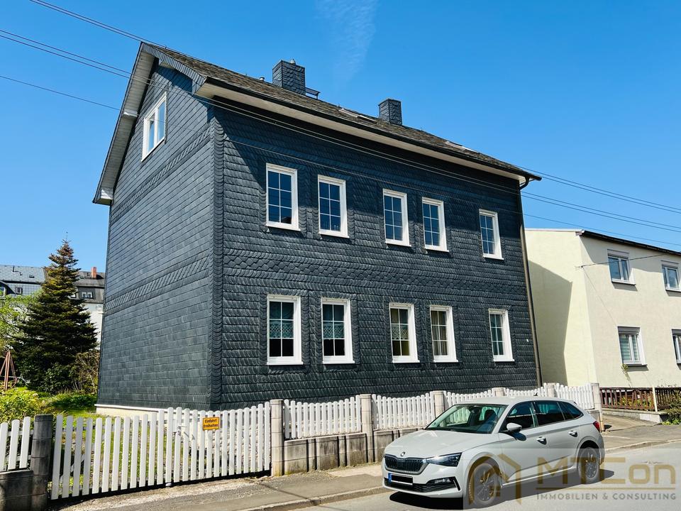 Thumbnail-4-Raum Wohnung mit Terrasse + Kamin + Zugang zum großen Garten mitten in Ilmenau