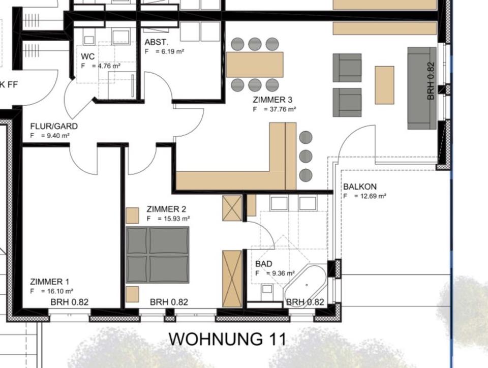 Thumbnail-Wohnung Penthouse Walsrode einzigartig Neubau