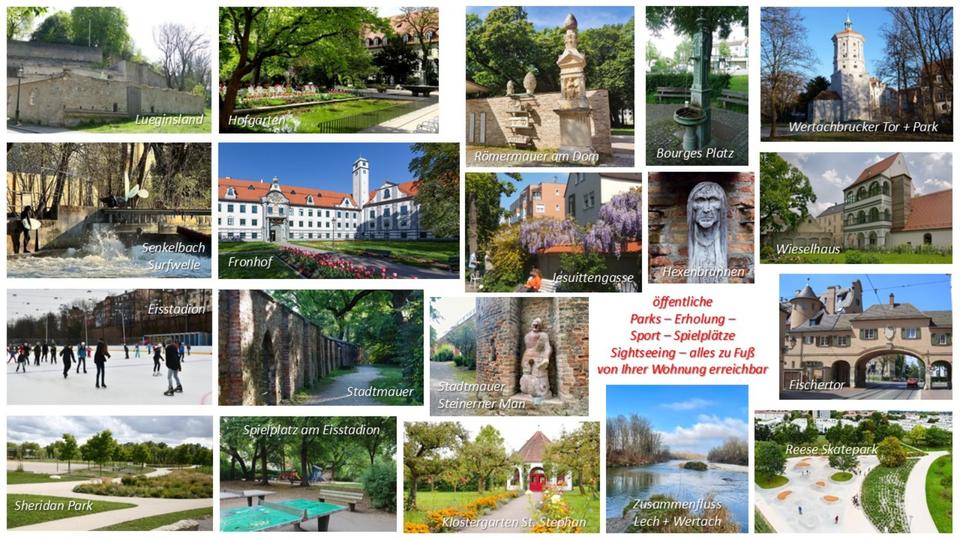 Thumbnail-Zentrale Wohlfühloase mit Charme - 2 Zimmer Wohnung in Augsburg