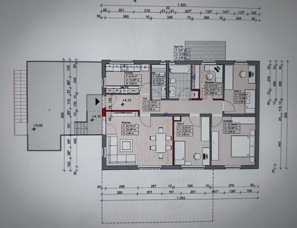 Thumbnail-100qm Wohnung in Berlin-Buckow zu vermieten