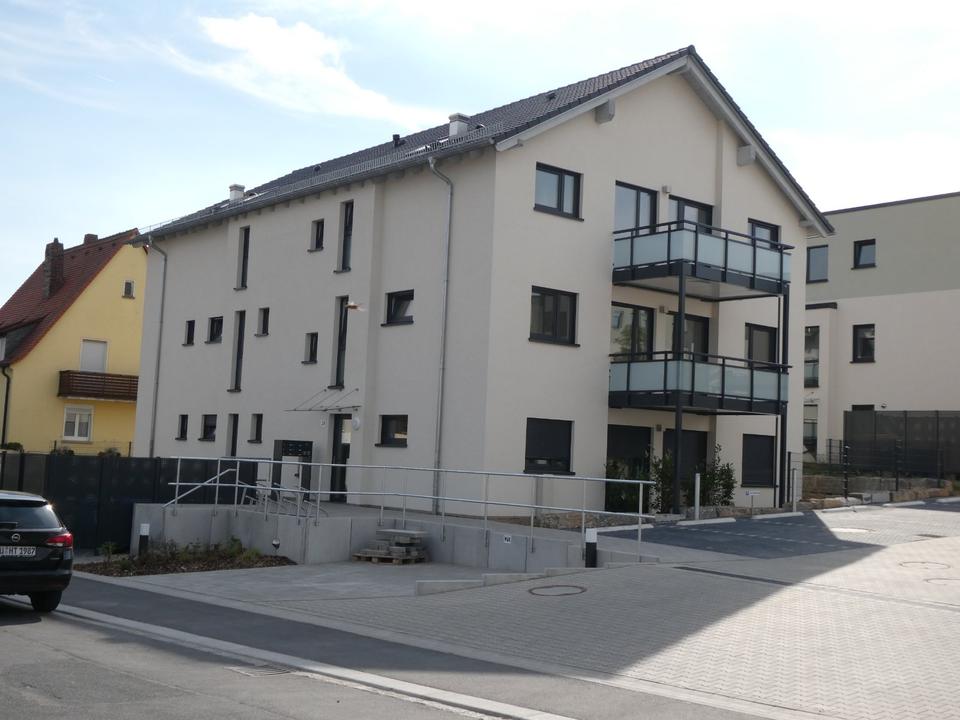 Thumbnail-2-Zimmer-Wohnung Würzburg-Heidingsfeld, Neubau, WB-Schein EOF III erforderlich