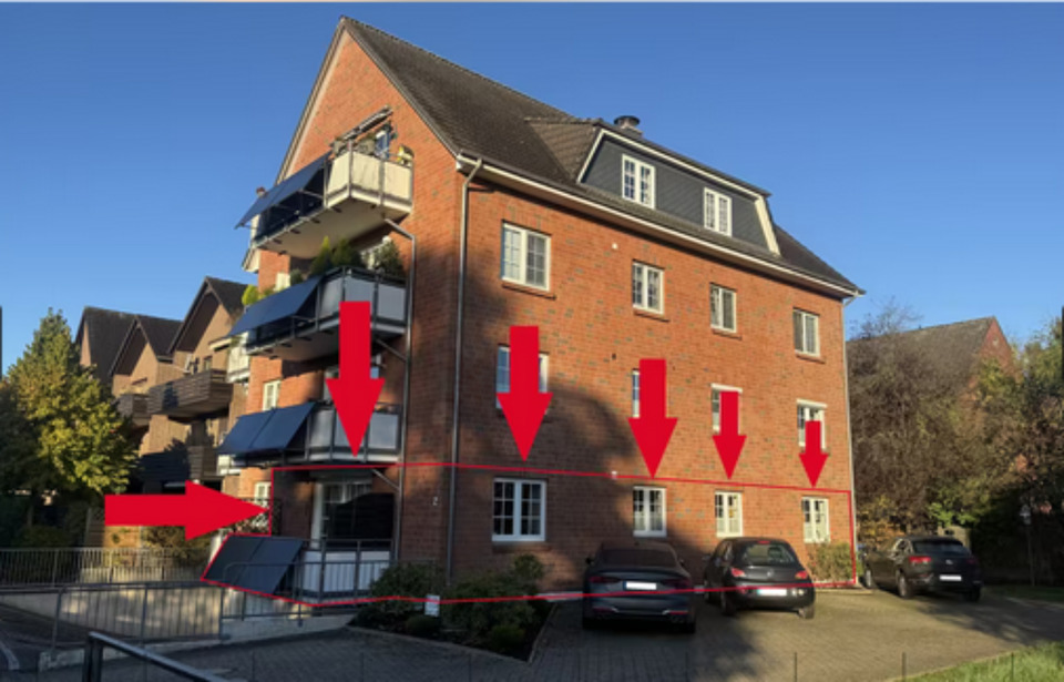 Thumbnail-FREI: 3 Zimmer Wohnung 83,2m² zur Miete in Osterholz-Scharmbeck