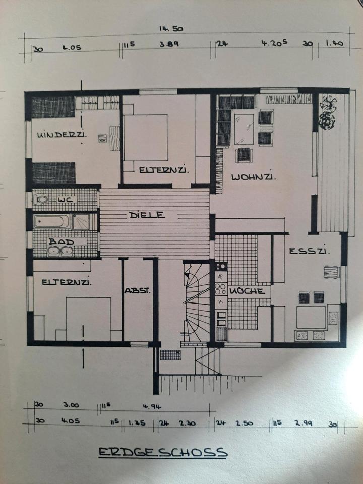 Thumbnail-Schöne Wohnung in Münchweier mit Balkon, 130m2 zu vermieten