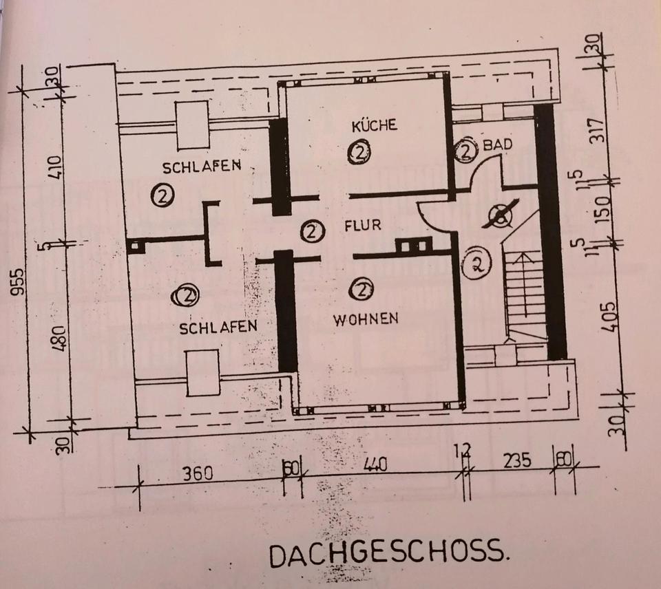 Thumbnail-3 ZKB Dachgeschosswohnung in Marpingen