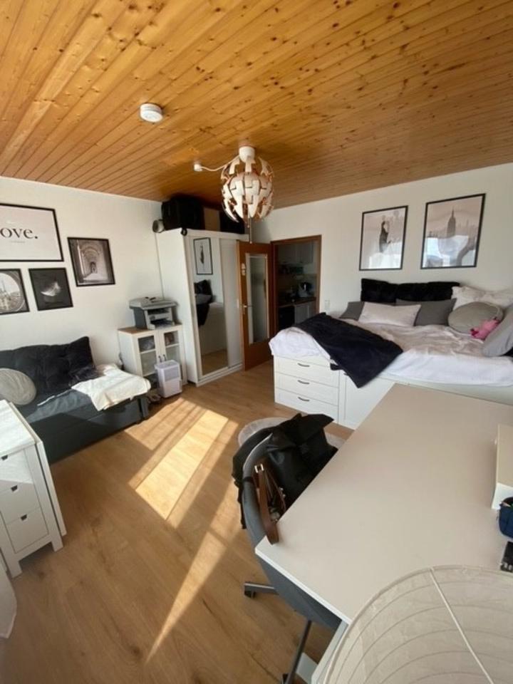 Thumbnail-Möbliertes 1-Zimmer Appartement mit Einbauküche für Student:Innen