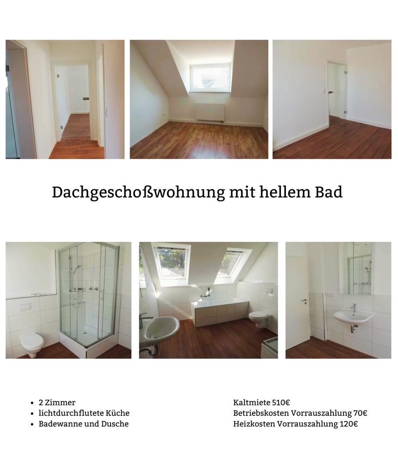 Thumbnail-Dachgeschoßwohnung mit hellem Bad